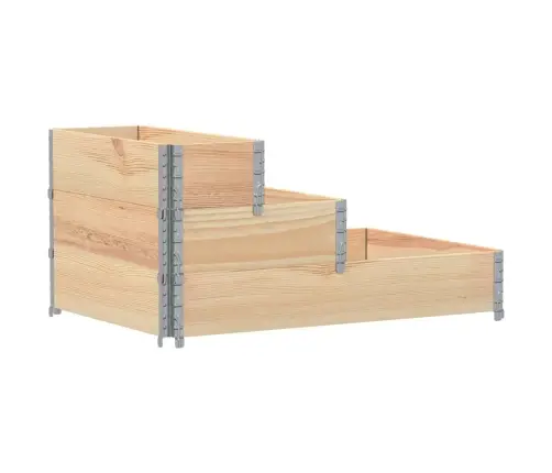 3-Korruseline Taimekast, 120X80 cm Männipuit