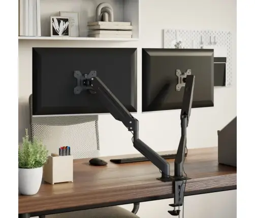 Dviguba Monitoriaus Rankena Max 27 Colių Ekranui 20Kg