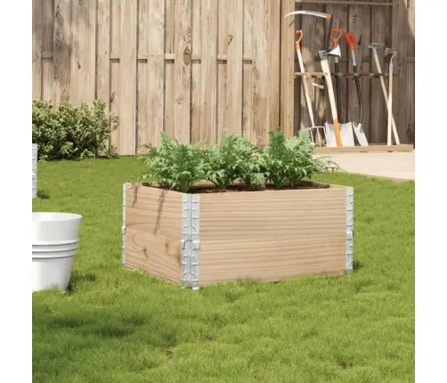 Sodo Lovelis, 80X60cm Pušies Medienos Masyvas