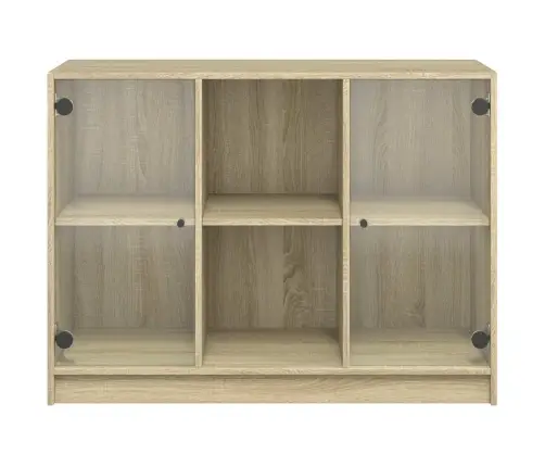 Puhvetkapp, Sonoma Tamm, 102X37X75,5 cm Tehispuit