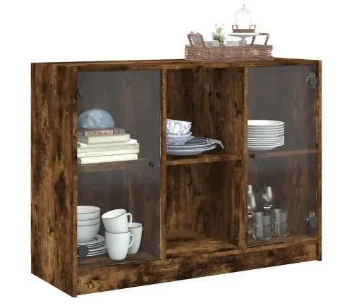 Kumode, Ozolkoka Krāsa, 102X37X75,5 Cm, Inženierijas Koks Vidaxl