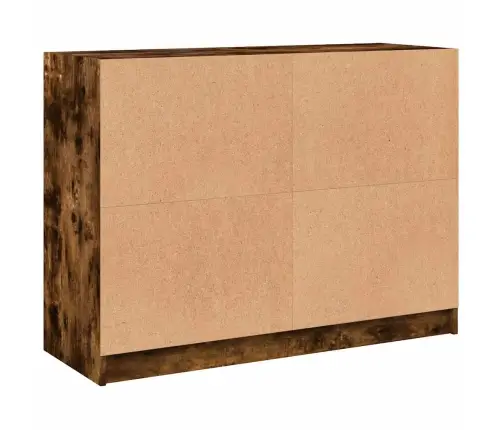 Kumode, Ozolkoka Krāsa, 102X37X75,5 Cm, Inženierijas Koks Vidaxl