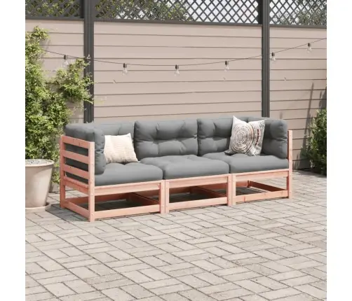 Sodo Sofos Komplektas, 3 Dalių, Douglas Eglės Masyvas