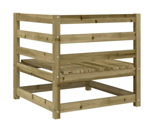 3-Osaline Aiadiivani Komplekt, Immutatud Männipuit