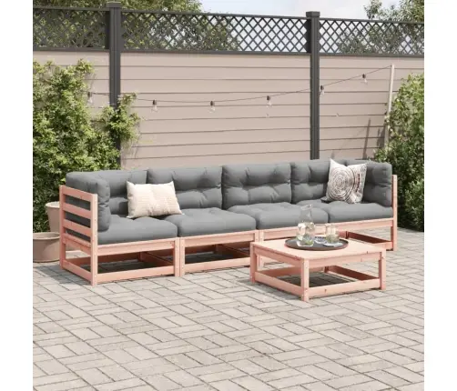 5-Osaline Aiadiivani Komplekt Patjadega, Ebatsuuga Puit