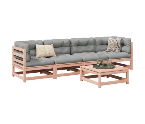 5-Daļīgs Dārza Dīvānu Komplekts, Egles Masīvkoks Vidaxl