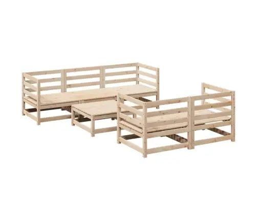 6-Osaline Aiadiivani Komplekt, Männipuit