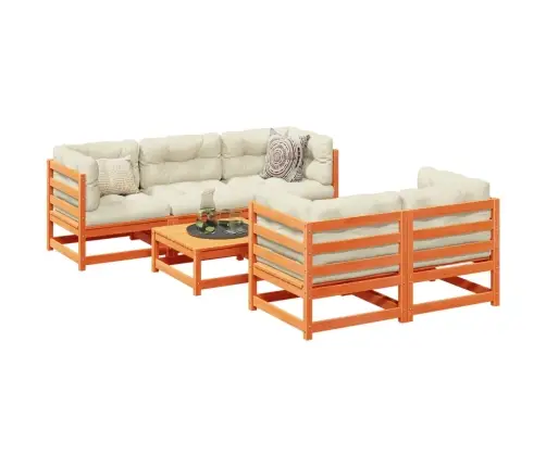 6-Osaline Aiadiivani Komplekt, Vahapruun, Männipuit