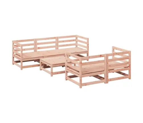 6-Daļīgs Dārza Dīvānu Komplekts, Egles Masīvkoks Vidaxl