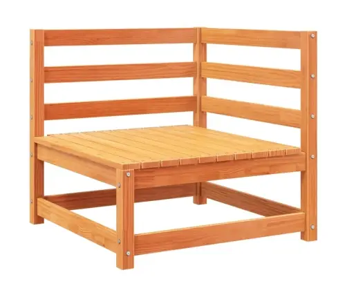 7-Daļīgs Dārza Dīvānu Komplekts, Vaska Brūnas Priedes Masīvkoks Vidaxl