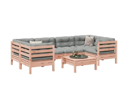 Sodo Komplektas Su Pagalvėlėmis, 7 Dalių, Douglas Eglės Masyvas