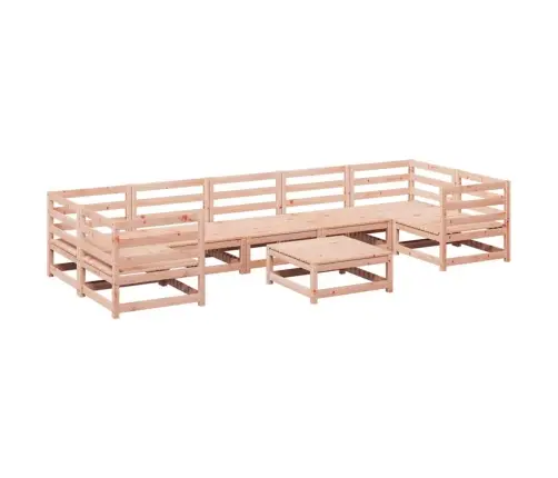 8-Daļīgs Dārza Dīvānu Komplekts, Egles Masīvkoks Vidaxl