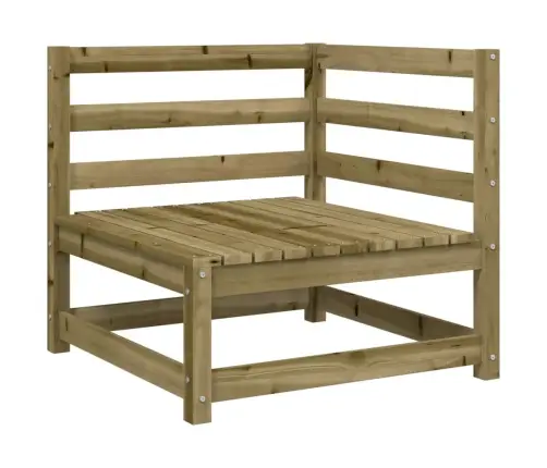 8-Daļīgs Dārza Dīvānu Komplekts, Impregnēts Priedes Koks Vidaxl