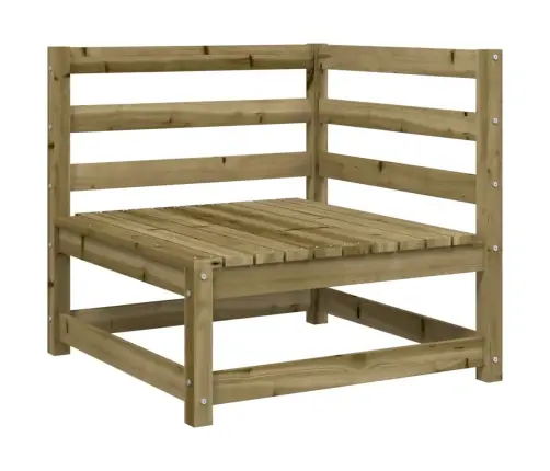 8-Osaline Aiadiivani Komplekt, Immutatud Männipuit