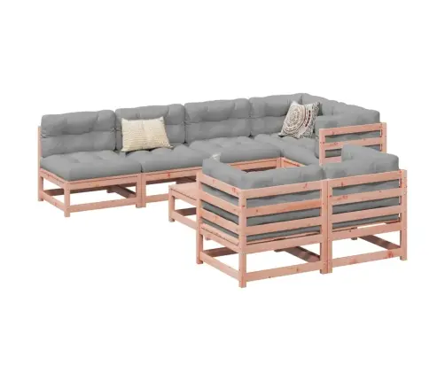 Sodo Sofos Komplektas Su Pagalvėlėmis, 8 Dalių, Douglas Eglė