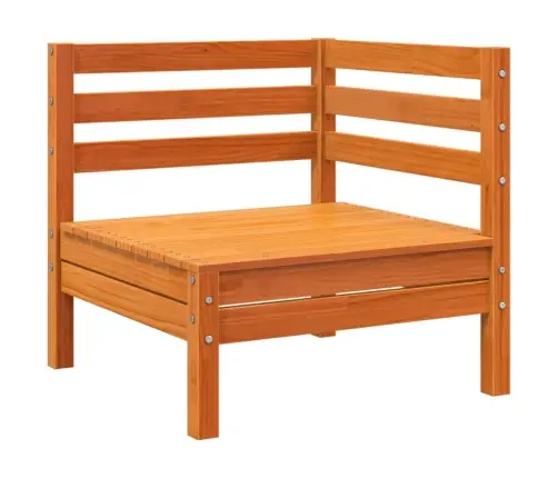 8-Daļīgs Dārza Dīvānu Komplekts, Matrači, Brūns Priedes Koks Vidaxl