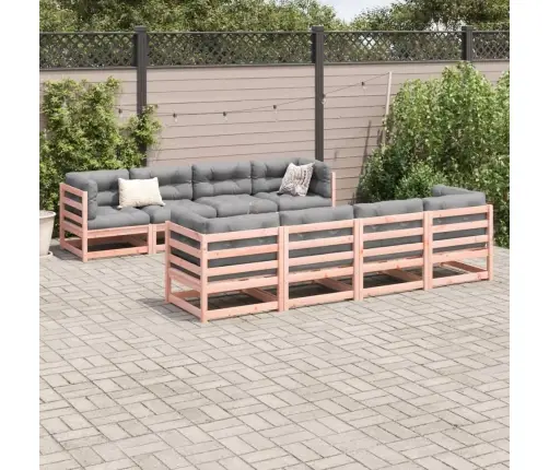 9-Daļīgs Dārza Dīvānu Komplekts, Egles Masīvkoks Vidaxl