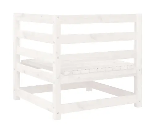 9-Osaline Aiadiivani Komplekt, Valge, Männipuit