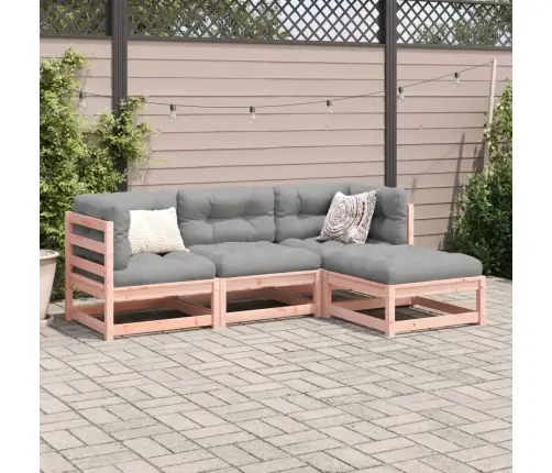 Sodo Sofos Komplektas, 4 Dalių, Douglas Eglės Masyvas