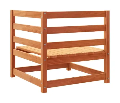 4-Daļīgs Dārza Dīvānu Komplekts, Vaska Brūnas Priedes Masīvkoks Vidaxl