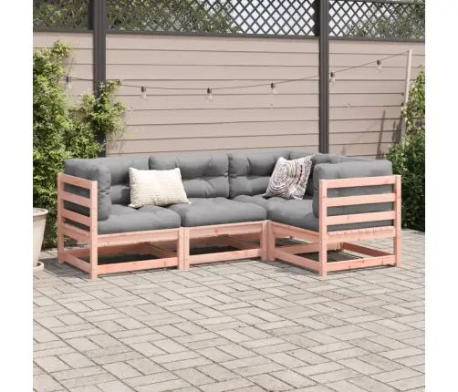 4-Daļīgs Dārza Dīvānu Komplekts, Egles Masīvkoks Vidaxl