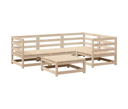 5-Osaline Aiadiivani Komplekt, Männipuit