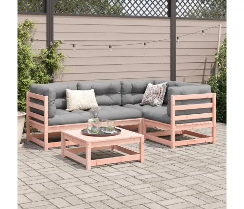 Sodo Sofos Komplektas, 5 Dalių, Douglas Eglės Masyvas