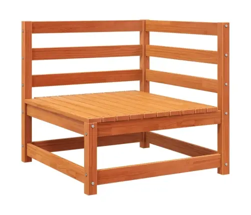 Sodo Sofos Komplektas, 6 Dalių, Vaško Rudas, Pušies Masyvas