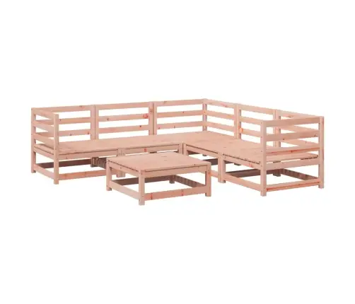 Sodo Sofos Komplektas, 6 Dalių, Douglas Eglės Masyvas