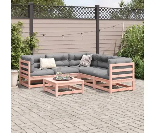 Sodo Sofos Komplektas, 6 Dalių, Douglas Eglės Masyvas