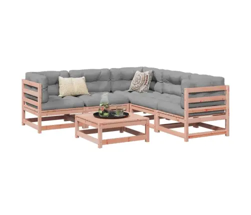 Sodo Sofos Komplektas, 6 Dalių, Douglas Eglės Masyvas