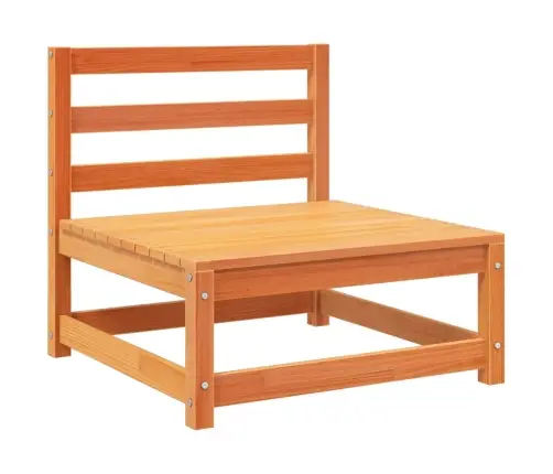 6-Daļīgs Dārza Dīvānu Komplekts, Vaska Brūnas Priedes Masīvkoks Vidaxl