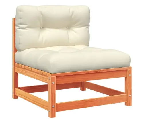 7-Osaline Aiadiivani Komplekt Patjadega, Vahapruun, Männipuit