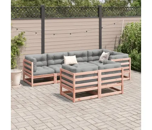 7-Daļīgs Dārza Dīvānu Komplekts, Egles Masīvkoks Vidaxl