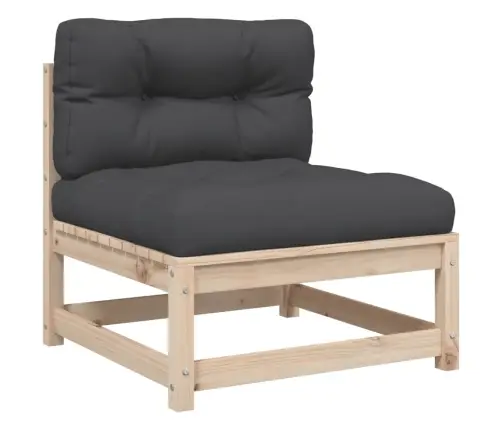 8-Osaline Aiadiivani Komplekt Patjadega, Männipuit