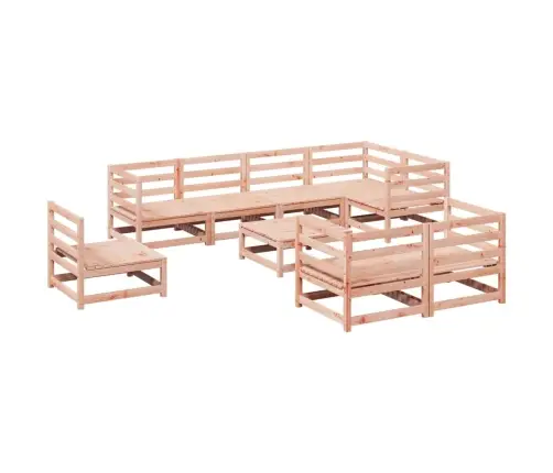 9-Daļīgs Dārza Dīvānu Komplekts, Egles Masīvkoks Vidaxl