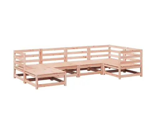 Sodo Sofos Komplektas, 6 Dalių, Douglas Eglės Masyvas