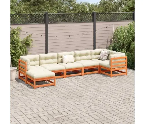 7-Osaline Aiadiivani Komplekt, Vahapruun, Männipuit