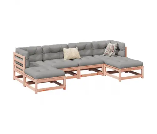 6-Osaline Aiadiivani Komplekt Patjadega, Ebatsuuga Puit