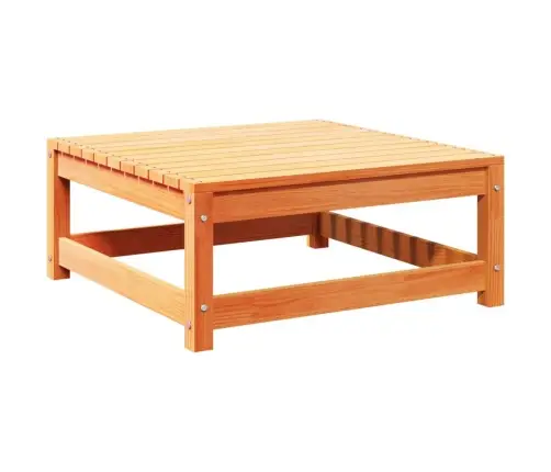 10-Daļīgs Dārza Dīvānu Komplekts, Matrači, Brūns Priedes Koks Vidaxl