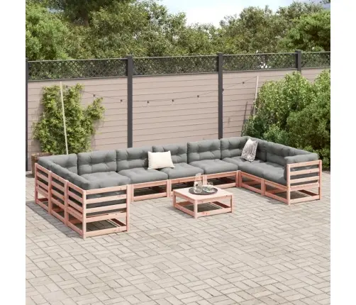 11-Daļīgs Dārza Dīvānu Komplekts, Egles Masīvkoks Vidaxl