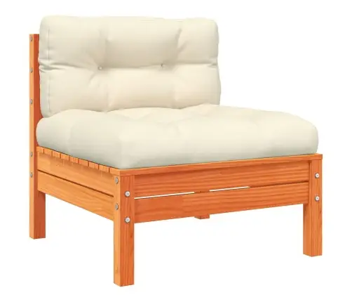 Sodo Sofos Komplektas Su Pagalvėlėmis, 11 Dalių, Vaško, Pušis