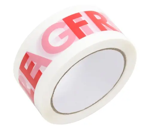 Pakketeip Tekstiga Fragile 36 Tk, Valge, 48 Mm X 66 M