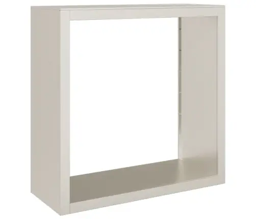 Küttepuude Riiul 100X40X100 Cm Ilmastikukindel Teras