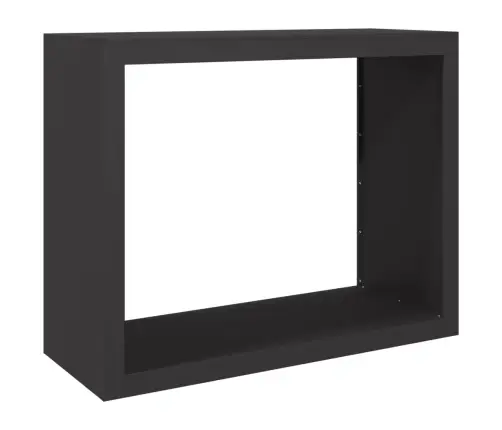 Malkas Uzglabāšanas Statīvs, Melns, 100X40X80 Cm, Tērauds Vidaxl