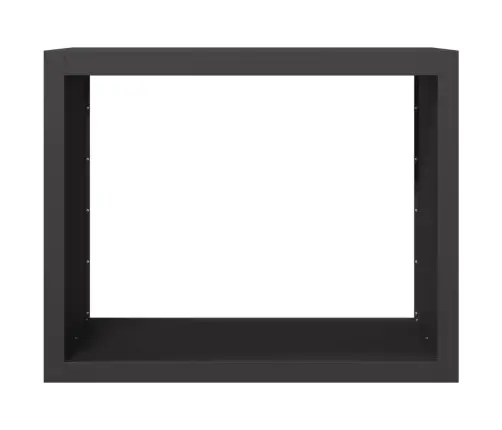 Malkas Uzglabāšanas Statīvs, Melns, 100X40X80 Cm, Tērauds Vidaxl