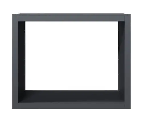 Malkas Uzglabāšanas Statīvs, Pelēks, 100X40X80 Cm, Tērauds Vidaxl