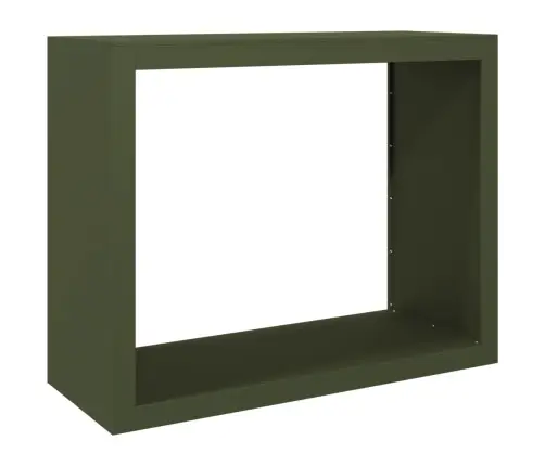 Malkas Uzglabāšanas Statīvs, Zaļš, 100X40X80 Cm, Tērauds Vidaxl