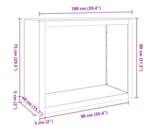 Malkas Statīvs, 100X40X80 Cm, Nerūsējošs Tērauds Vidaxl