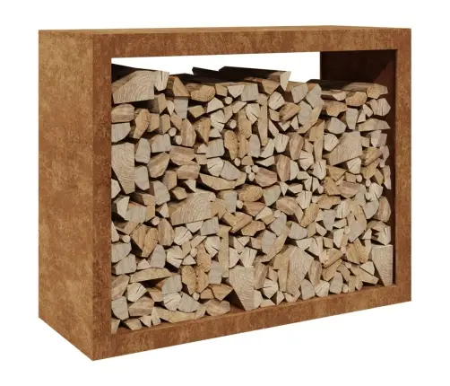 Küttepuude Riiul 100X40X80 Cm Ilmastikukindel Teras